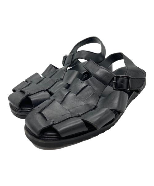 PARABOOT（パラブーツ）PARABOOT (パラブーツ) PACIFIC グルカサンダル ブラック サイズ:40の古着・服飾アイテム