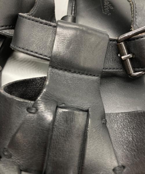 PARABOOT（パラブーツ）PARABOOT (パラブーツ) PACIFIC グルカサンダル ブラック サイズ:40の古着・服飾アイテム