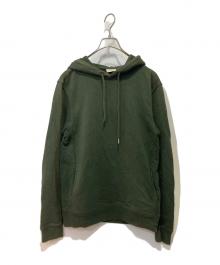DRIES VAN NOTEN（ドリスヴァンノッテン）の古着「プルオーバーパーカー」｜グリーン