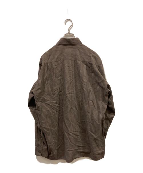 ERMENEGILDO ZEGNA（エルメネジルド・ゼニア）ERMENEGILDO ZEGNA (エルメネジルド・ゼニア) ボタンダウンシャツ グレー サイズ:Sの古着・服飾アイテム