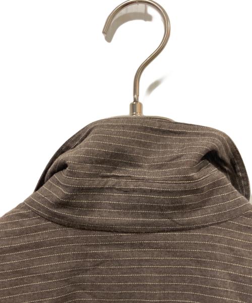 ERMENEGILDO ZEGNA（エルメネジルド・ゼニア）ERMENEGILDO ZEGNA (エルメネジルド・ゼニア) ボタンダウンシャツ グレー サイズ:Sの古着・服飾アイテム