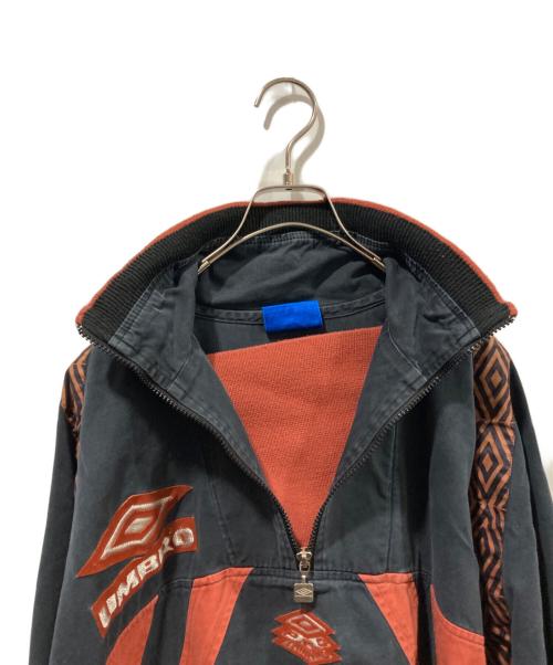 UMBRO（アンブロ）UMBRO (アンブロ) プルオーバージャケット ブラック サイズ:Mの古着・服飾アイテム