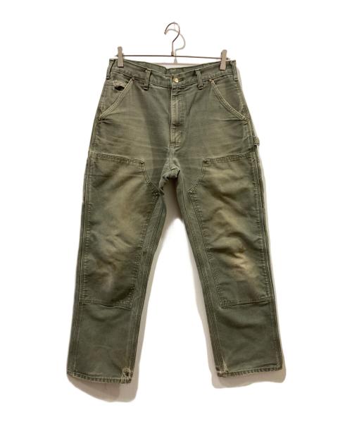 CarHartt（カーハート）CarHartt (カーハート) ダブルニーペインターパンツ グリーン サイズ:W32の古着・服飾アイテム