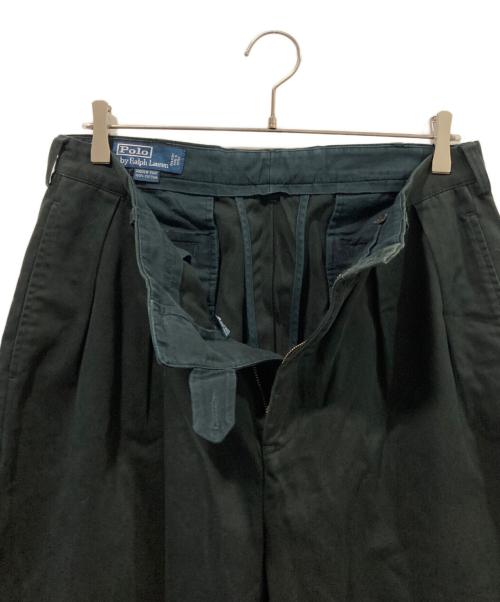 POLO RALPH LAUREN（ポロ・ラルフローレン）POLO RALPH LAUREN (ポロ・ラルフローレン) ANDREN PANT ブラック サイズ:表記無しの古着・服飾アイテム