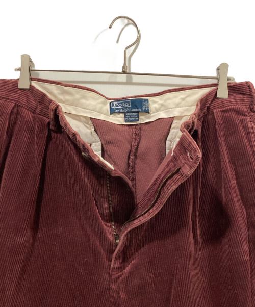 POLO RALPH LAUREN（ポロ・ラルフローレン）POLO RALPH LAUREN (ポロ・ラルフローレン) コーデュロイパンツ レッド サイズ:表記無しの古着・服飾アイテム