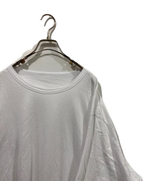 GROUND Y（グラウンドワイ）GROUND Y (グラウンドワイ) Jumbo Short Sleeve T ホワイト サイズ:3の古着・服飾アイテム