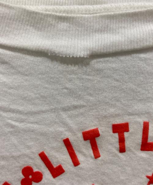 W.&L.T（ウォルト）W.&L.T (ウォルト) プリントカットソー ホワイト×レッド サイズ:Mの古着・服飾アイテム