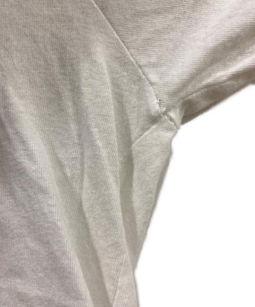 W.&L.T（ウォルト）W.&L.T (ウォルト) プリントカットソー ホワイト×レッド サイズ:Mの古着・服飾アイテム