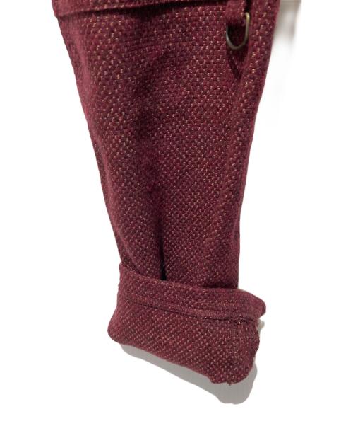 blackmeans（ブラックミーンズ）blackmeans (ブラックミーンズ) ウールジップパンツ ブラウン サイズ:3の古着・服飾アイテム