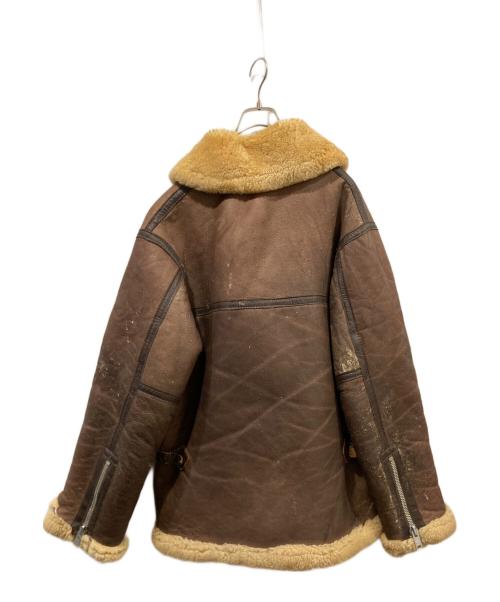 USED（ユーズド）USED (ユーズド) ムートンジャケット ブラウン サイズ:表記無しの古着・服飾アイテム