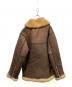 USED (ユーズド) ムートンジャケット ブラウン サイズ:表記無し：10000円