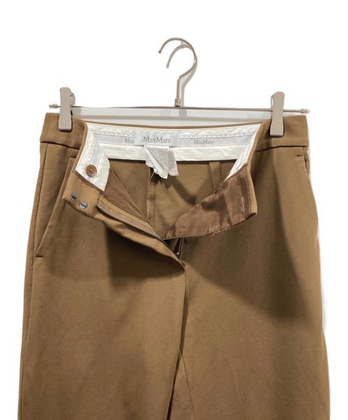 'S Max Mara（エスマックスマーラ）'S Max Mara (エスマックスマーラ) スラックス ブラウン サイズ:36の古着・服飾アイテム