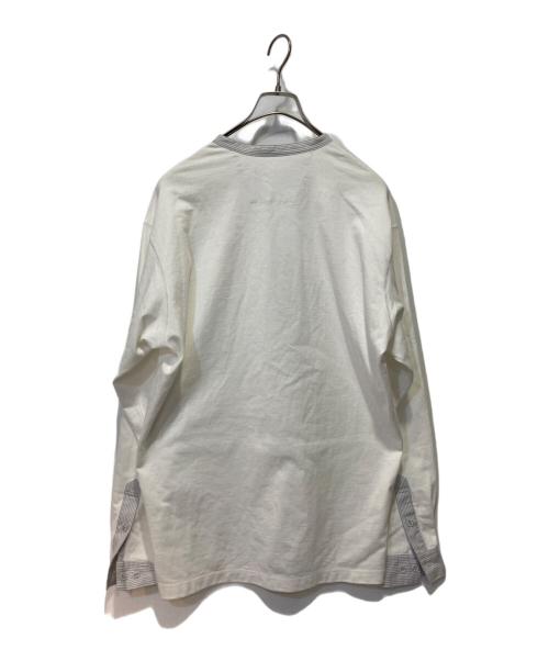 ensou.（エンソウ）ensou. (エンソウ) プルオーバーシャツ ホワイト サイズ:Ｌの古着・服飾アイテム