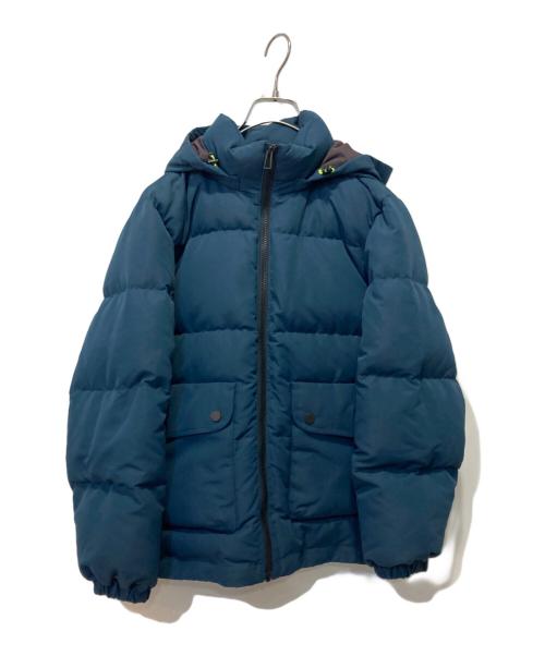 PS Paul Smith（ＰＳポールスミス）PS Paul Smith (ＰＳポールスミス) プルーフリサイクルドタフタ ダウンジャケット グレー サイズ:Ｍの古着・服飾アイテム