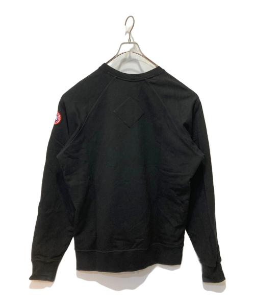CANADA GOOSE（カナダグース）CANADA GOOSE (カナダグース) ヒューロン クルーネック/7400m ブラック サイズ:Lの古着・服飾アイテム