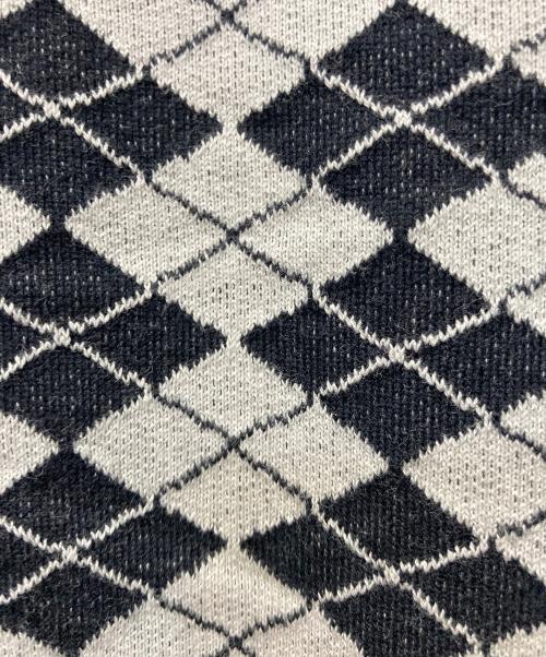 SUPREME（シュプリーム）SUPREME (シュプリーム) Diamond Jacquard S/S Top グレー サイズ:Sの古着・服飾アイテム