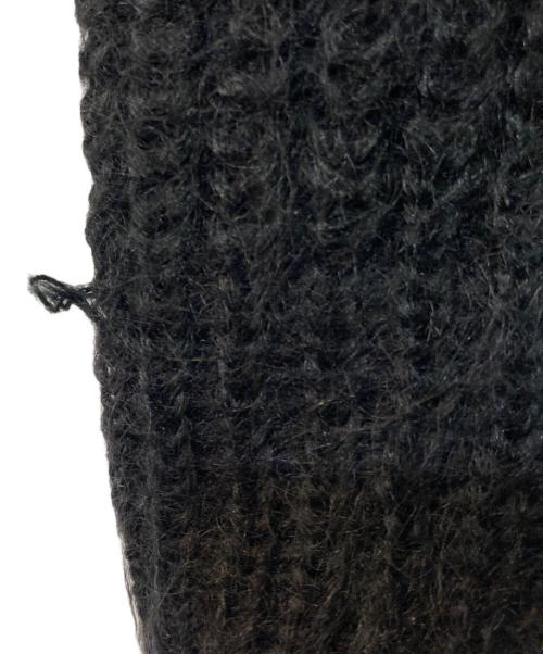 St Michael（セントミカエル）St Michael (セントミカエル) モヘアカーディガン ブラック サイズ:40の古着・服飾アイテム