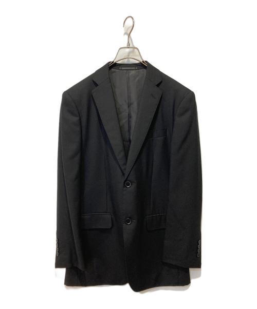 TOMORROW LAND BLUEWORK（トゥモローランド）TOMORROW LAND BLUEWORK (トゥモローランド) シングルブレステッド2Bジャケット ブラック サイズ:46の古着・服飾アイテム