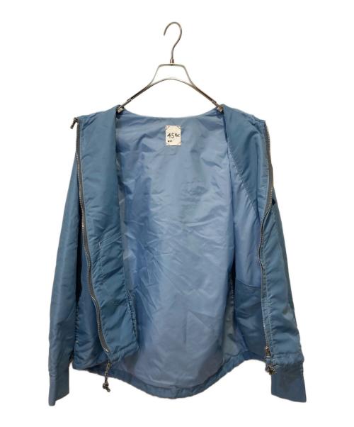 45R（フォーティファイブ・アール）45R (フォーティファイブ・アール) ナイロンの908フーディ ブルー サイズ:2の古着・服飾アイテム