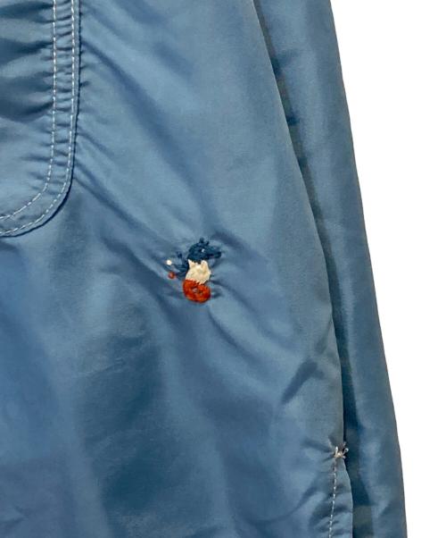 45R（フォーティファイブ・アール）45R (フォーティファイブ・アール) ナイロンの908フーディ ブルー サイズ:2の古着・服飾アイテム