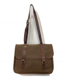 COMME des GARCONS HOMME（コムデギャルソン オム）の古着「メッセンジャーショルダーバッグ」｜ブラウン