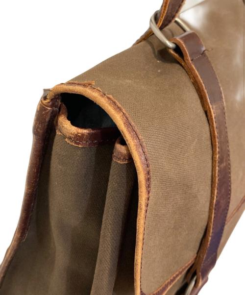 COMME des GARCONS HOMME（コムデギャルソン オム）COMME des GARCONS HOMME (コムデギャルソン オム) メッセンジャーショルダーバッグ ブラウンの古着・服飾アイテム