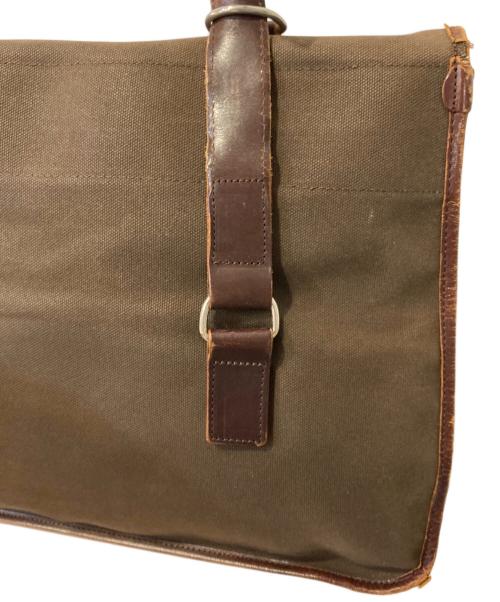 COMME des GARCONS HOMME（コムデギャルソン オム）COMME des GARCONS HOMME (コムデギャルソン オム) メッセンジャーショルダーバッグ ブラウンの古着・服飾アイテム