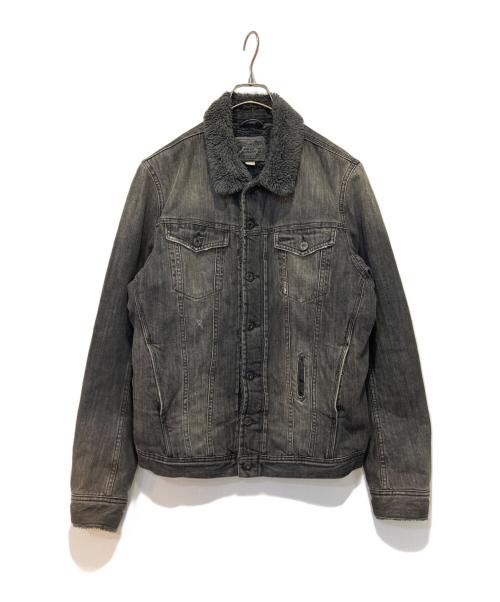 DIESEL（ディーゼル）DIESEL (ディーゼル) デニムランチジャケット ブラック サイズ:Ｌの古着・服飾アイテム