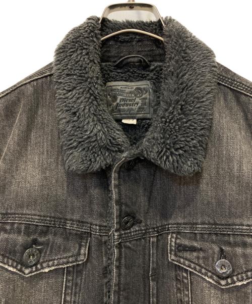 DIESEL（ディーゼル）DIESEL (ディーゼル) デニムランチジャケット ブラック サイズ:Ｌの古着・服飾アイテム
