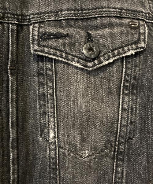 DIESEL（ディーゼル）DIESEL (ディーゼル) デニムランチジャケット ブラック サイズ:Ｌの古着・服飾アイテム