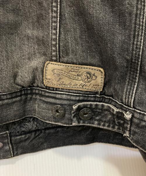 DIESEL（ディーゼル）DIESEL (ディーゼル) デニムランチジャケット ブラック サイズ:Ｌの古着・服飾アイテム