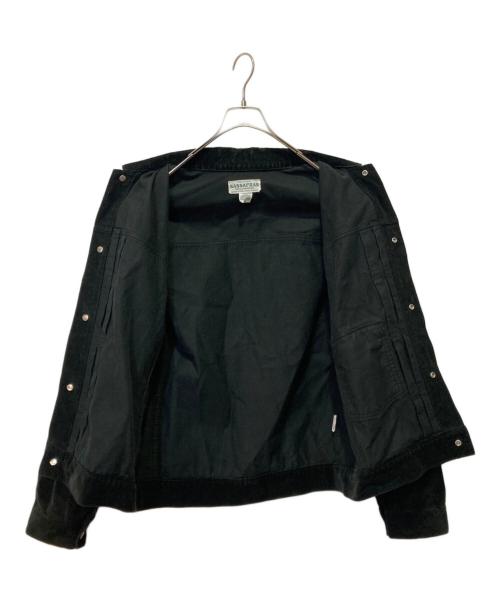 SASSAFRAS（ササフラス）SASSAFRAS (ササフラス) コーデュロイジャケット ブラック サイズ:Ｍの古着・服飾アイテム