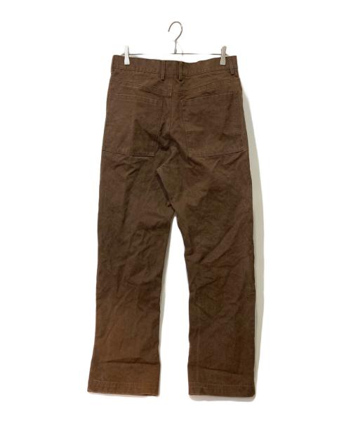 entire studios（エンタイアスタジオ）ENTIRE STUDIOS (エンタイアスタジオ) TASK TROUSERS / 16.0oz COTTON CANVAS ブラウン サイズ:Ｍの古着・服飾アイテム