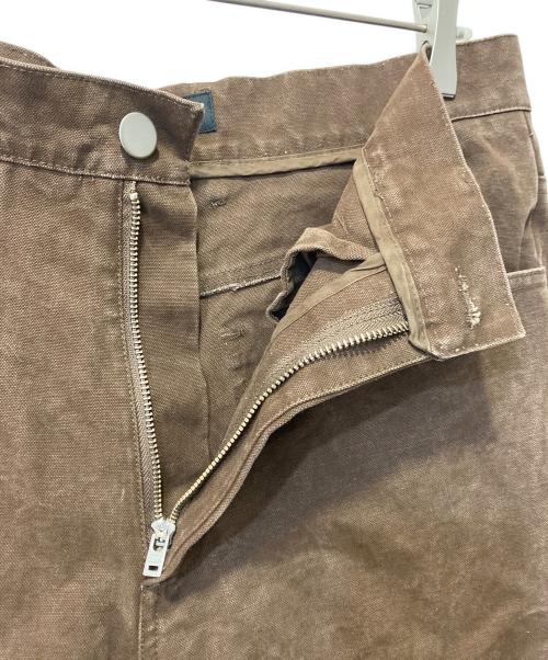 entire studios（エンタイアスタジオ）ENTIRE STUDIOS (エンタイアスタジオ) TASK TROUSERS / 16.0oz COTTON CANVAS ブラウン サイズ:Ｍの古着・服飾アイテム