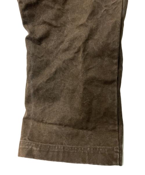 entire studios（エンタイアスタジオ）ENTIRE STUDIOS (エンタイアスタジオ) TASK TROUSERS / 16.0oz COTTON CANVAS ブラウン サイズ:Ｍの古着・服飾アイテム