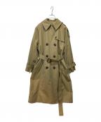 ticcaティッカ）の古着「ライナー付トレンチコート」｜ベージュ