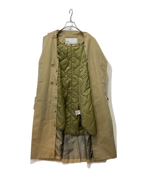 ticca（ティッカ）TICCA (ティッカ) ライナー付トレンチコート ベージュ サイズ:1の古着・服飾アイテム