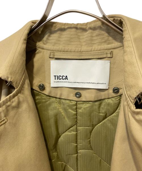 ticca（ティッカ）TICCA (ティッカ) ライナー付トレンチコート ベージュ サイズ:1の古着・服飾アイテム