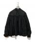 SCYE（サイ）の古着「リネン ピンタックブラウス」｜ブラック