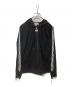 MICHAEL KORS（マイケル・コース）の古着「ロゴテープジップパーカー」｜ブラック