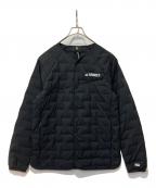 adidasアディダス）の古着「スーパー ライトウェイト グースダウンジャケット」｜ブラック