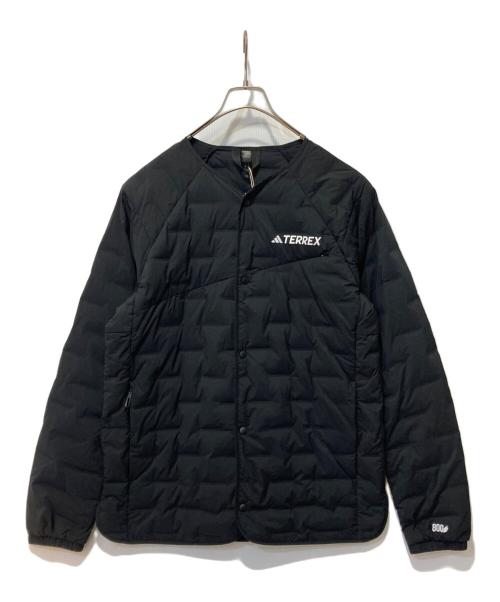 adidas（アディダス）adidas (アディダス) スーパー ライトウェイト グースダウンジャケット ブラック サイズ:Ｍの古着・服飾アイテム