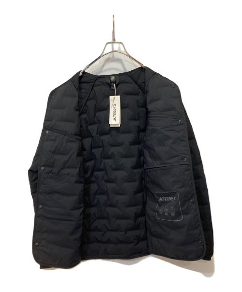 adidas（アディダス）adidas (アディダス) スーパー ライトウェイト グースダウンジャケット ブラック サイズ:Ｍの古着・服飾アイテム