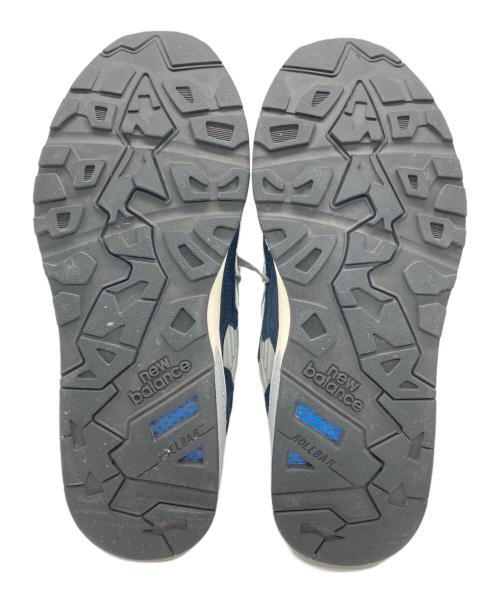 NEW BALANCE（ニューバランス）NEW BALANCE (ニューバランス) 580 ローカットスニーカー グレー×ネイビー サイズ:26の古着・服飾アイテム
