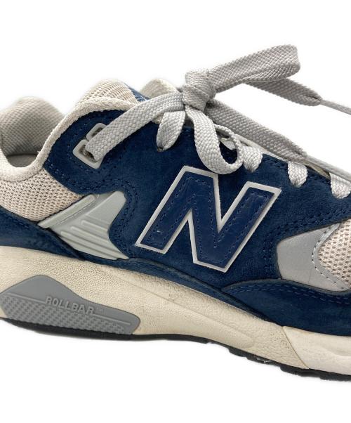 NEW BALANCE（ニューバランス）NEW BALANCE (ニューバランス) 580 ローカットスニーカー グレー×ネイビー サイズ:26の古着・服飾アイテム