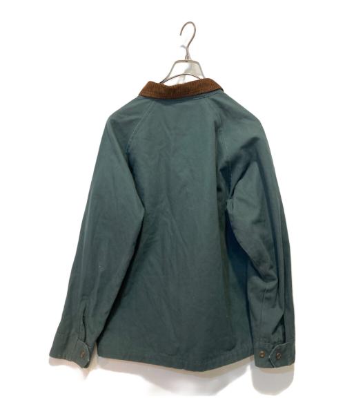 SUNDAYS BEST（サンデイズベスト）SUNDAYS BEST (サンデイズベスト) COACHES JACKET グレー×ブラウン サイズ:Ｍの古着・服飾アイテム
