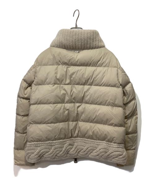 HERNO（ヘルノ）HERNO (ヘルノ) ニットダウンジャケット カーキ サイズ:44の古着・服飾アイテム