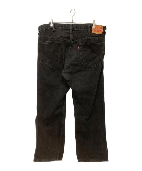 LEVI'S（リーバイス）LEVI'S (リーバイス) ワイドブラックデニム ブラック サイズ:W44の古着・服飾アイテム