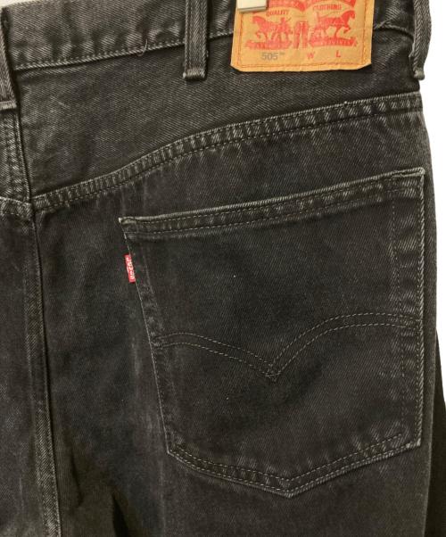 LEVI'S（リーバイス）LEVI'S (リーバイス) ワイドブラックデニム ブラック サイズ:W44の古着・服飾アイテム