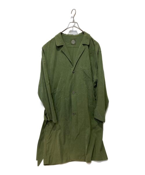Porter Classic（ポータークラシック）Porter Classic (ポータークラシック) TENCEL COAT オリーブ サイズ:2の古着・服飾アイテム